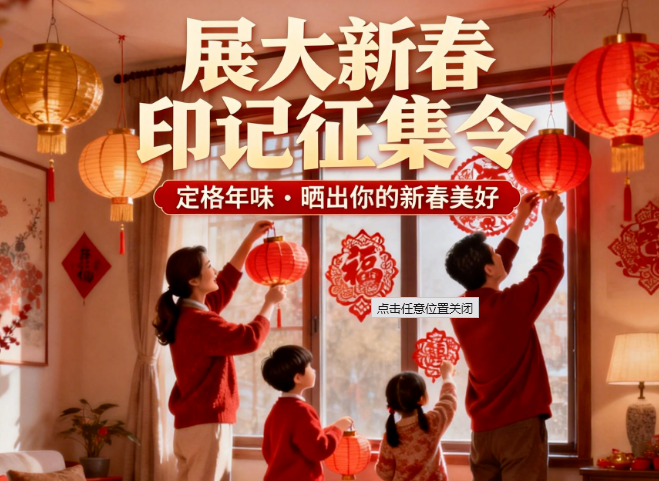 展大新春印记征集作品揭晓：一帧一画，皆是中国年
